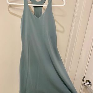 LIMITED EDITION COLOR Girlfriend Collective V-neck dress, size S. Basically new!